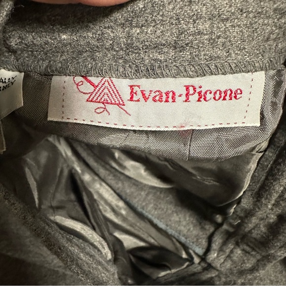 Evan Picone Gray Trousers size 4 80% wool - Picture 2 of 16